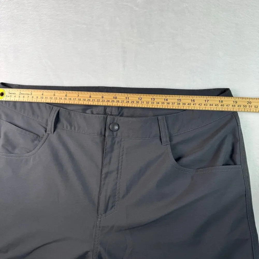 Royal Robbins Pants Mens 38x32 Gray Stretch Hiking Travel Outdoor Active Pants